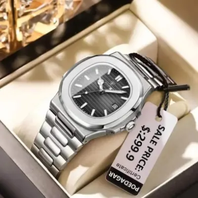 POEDAGAR 613 Luxury Casual Date Watch