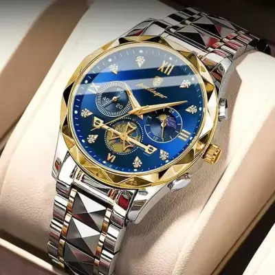 Poedagar Luxury Man Wristwatch Stainless Steel Men's Quartz Watches